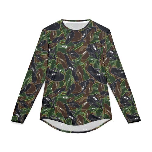 Slippah Camo UV Protectant Long Sleeve Shirt
